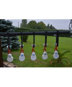 Barre de Gongs diamètre 50 mm 5 à suspendre